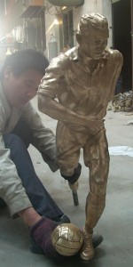 Lost wax bronze art foundry China